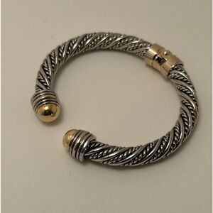Vintage Hinged Cuff Bracelet